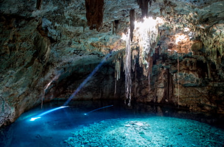 Cenote in Yucatán, Mexiko