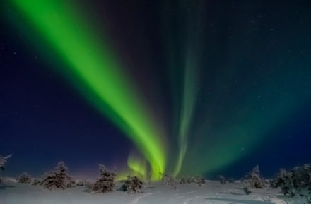 Noorderlicht in Kittilä