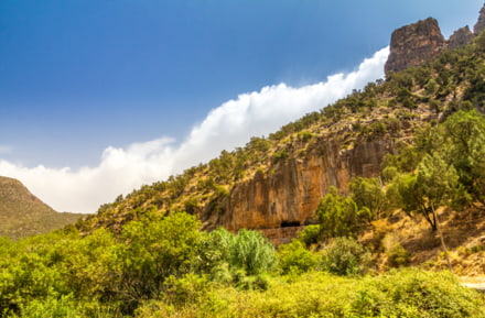 montagnes beni snassen oriental maroc