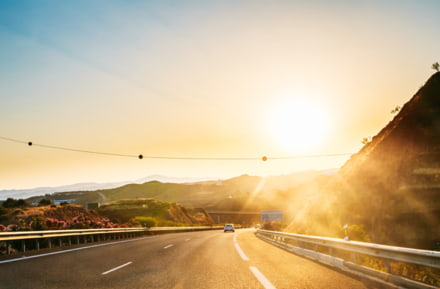 Exploring Malaga by rental car