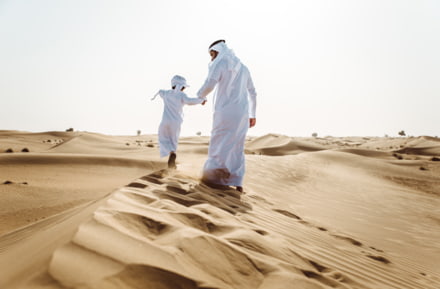 Unterwegs in Qatars Wüste