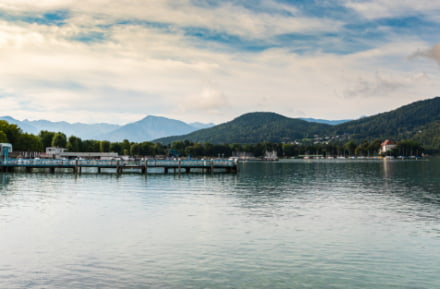Worthersee in Klagenfurt