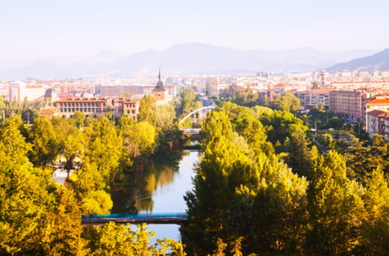 View over Pamplona
