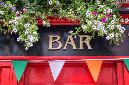 Historic bar in the center of Dublin