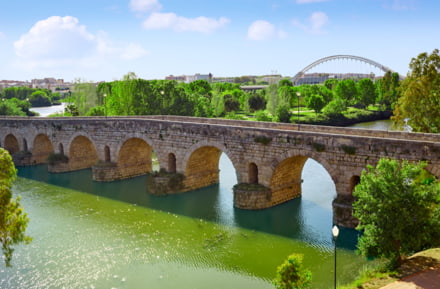 Brug in Badajoz, Extremadura