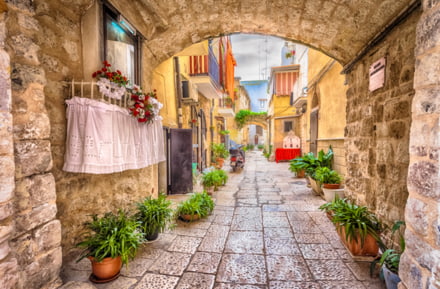Unterwegs auf Bari, Apulien