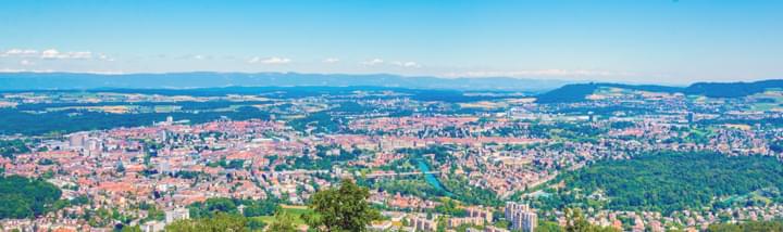 Blick vom Hausberg Gurten Bern