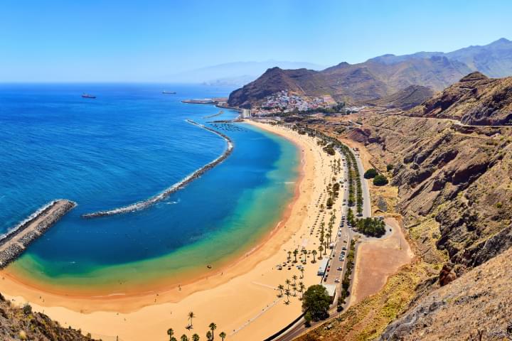 Bucht in Teneriffa