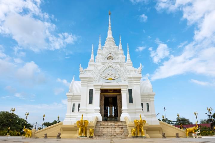 Tempelanlage in Thailand