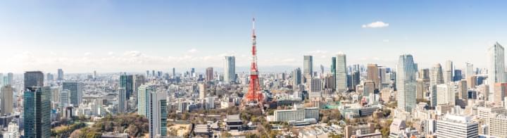 Panorama van Tokio