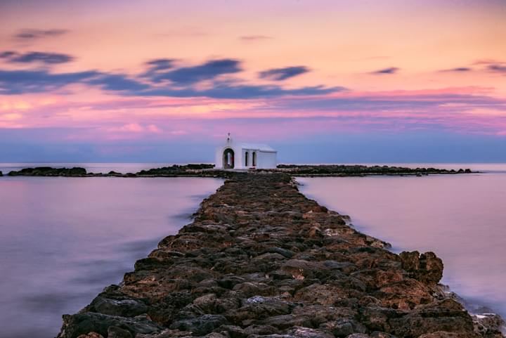 Sonnenuntergang auf Kreta