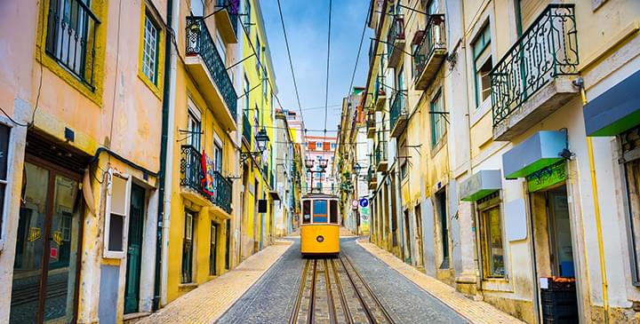 Tranvía en Lisboa