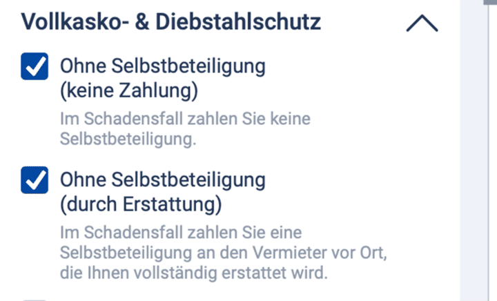 Die richtige Versicherung für den Mietwagen finden