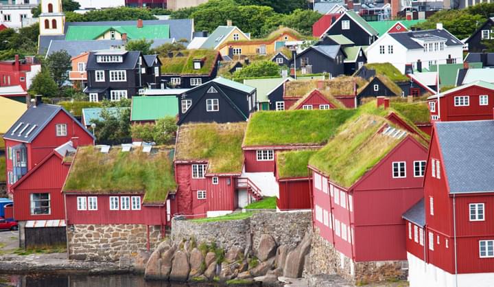 foto panoramique ville torshavn