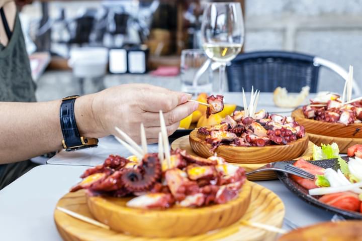 Tapas in  Galicien