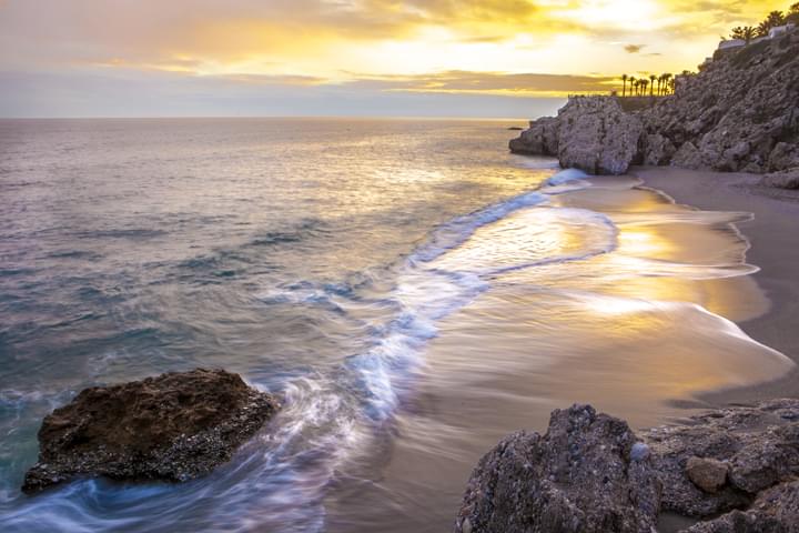 Playa en Nerja