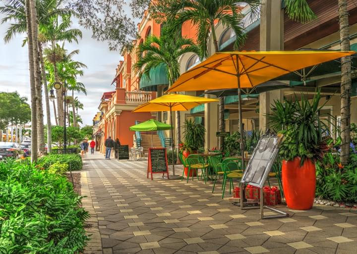 Straße in Naples