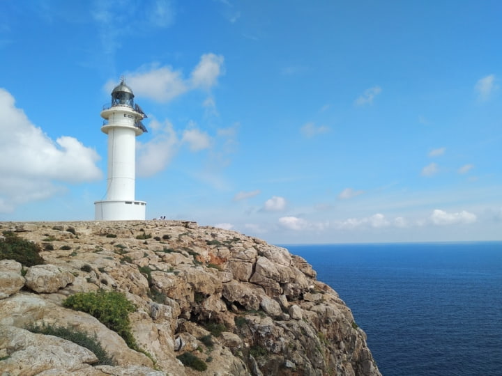 Leuchtturm von Cap de Barbaria