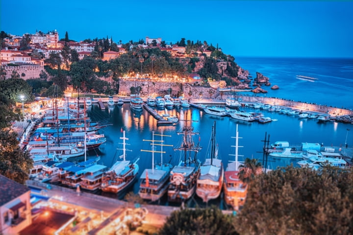 Panorama türkische Riviera