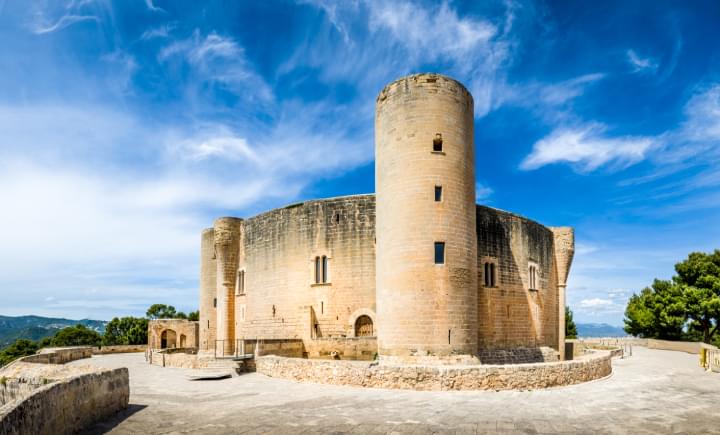 Castillo Bellver en Mallorca