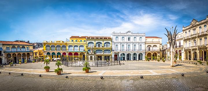 Plaza Vieja en La Habana