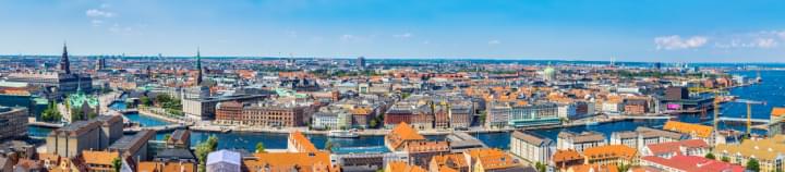 Panorama of Copenhagen