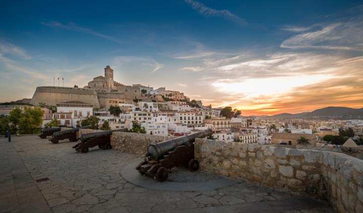 Wehrgang in Ibiza Stadt