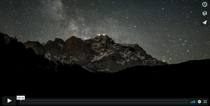 Video  Sternenhimmel Wegelnburg