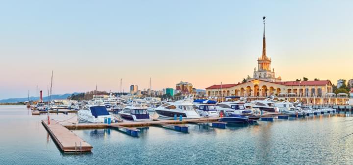 Haven in Sotsji, regio Krasnodar