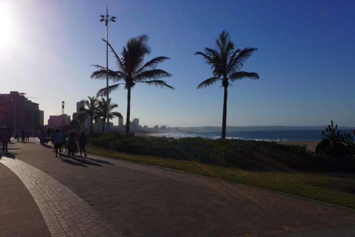 Traumhafte Küste in Durban