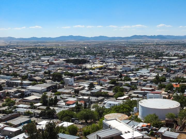 Vista sobre Chihuahua, México