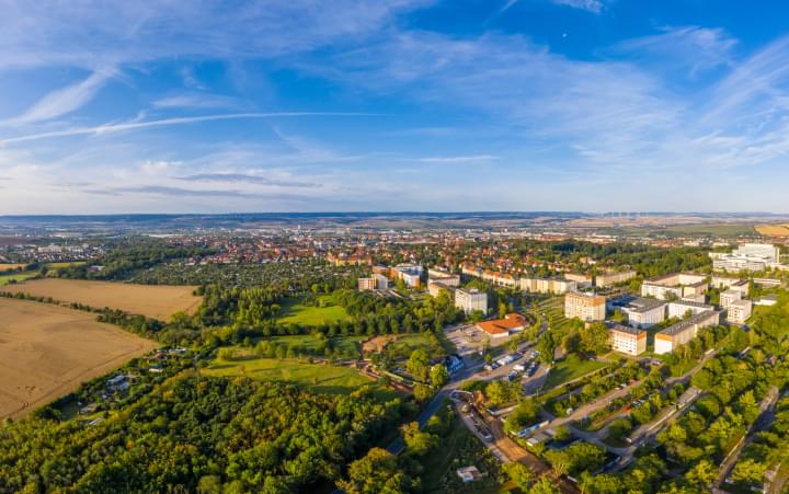 Vista panoramica di Nordhausen