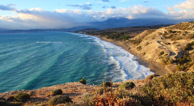 Kretas schönste Strände mit dem Mietwagen erkunden