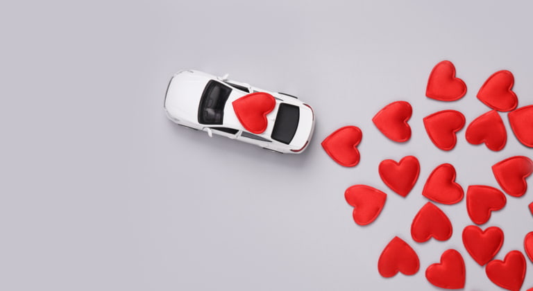 Valentinstag-Gutschein bei MietwagenCheck