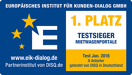 1. Platz - Testsieger Mietwagenportale - Europäisches Institut für Kundendialog GmbH 1. Platz - Testsieger Mietwagenportale - Europäisches Institut für Kundendialog GmbH