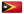 Landesflagge von Osttimor
