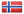Drapeau du pays de Norvège