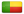 Bandiera del paese di Benin