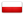 Landesflagge von Polen