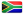 Landesflagge von Südafrika