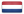 Bandiera del paese di Paesi Bassi
