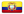 Landesflagge von Ecuador