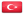 Drapeau du pays de Turquie