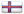 Landesflagge von Färöer