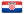 Bandiera del paese di Croazia