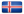 Landesflagge von Island